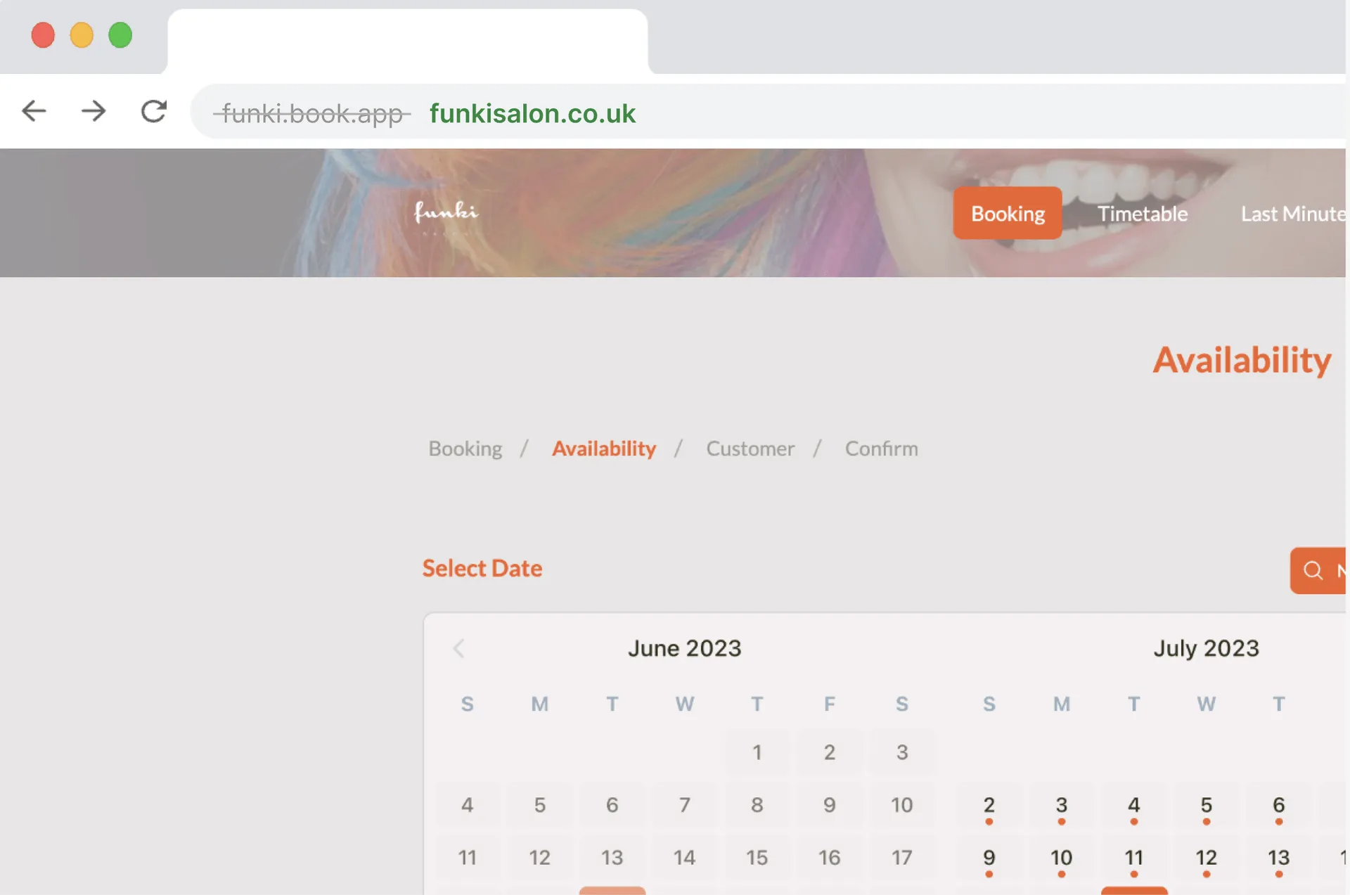 Setting up a custom domain on the Ovatu book.app minisite